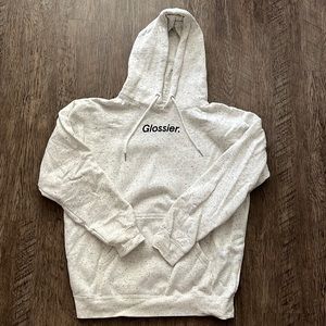 Never worn Glossier sweatshirt